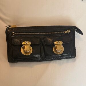 Black Leather Marc Jacobs wallet
